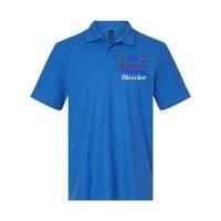 Funny 4th Of July Wife Of An Awesome Fireworks Director Cool Gift Softstyle Adult Sport Polo