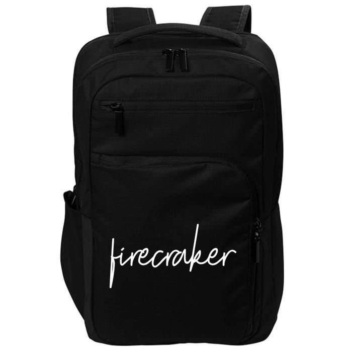 Firecracker 4th Of July Impact Tech Backpack