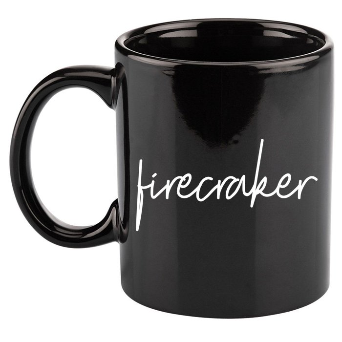Firecracker 4th Of July 11oz C Handle Ceramic Mug