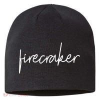 Firecracker 4th Of July Sustainable Beanie
