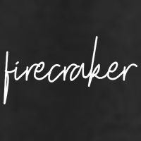 Firecracker 4th Of July Crop Fleece Hoodie