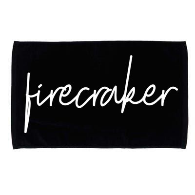 Firecracker 4th Of July Microfiber Hand Towel