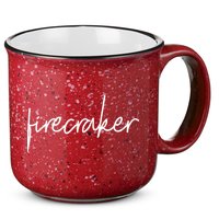 Firecracker 4th Of July 15oz Campfire Ceramic Mug