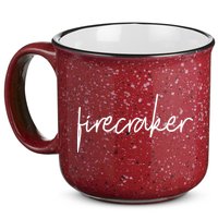 Firecracker 4th Of July 15oz Campfire Ceramic Mug