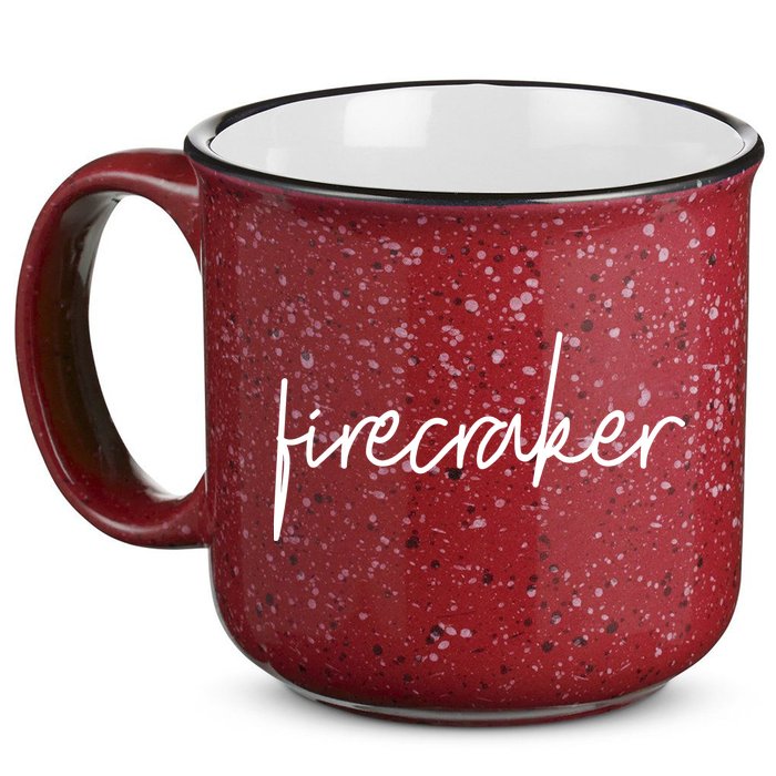 Firecracker 4th Of July 15oz Campfire Ceramic Mug
