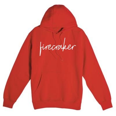 Firecracker 4th Of July Premium Pullover Hoodie