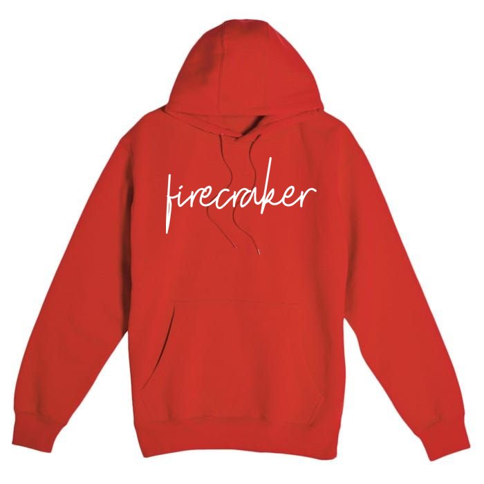 Firecracker 4th Of July Premium Pullover Hoodie