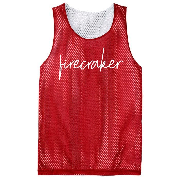 Firecracker 4th Of July Mesh Reversible Basketball Jersey Tank