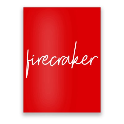 Firecracker 4th Of July Poster