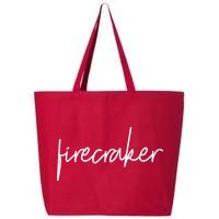 Firecracker 4th Of July 25L Jumbo Tote