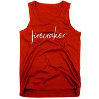 Firecracker 4th Of July Tank Top