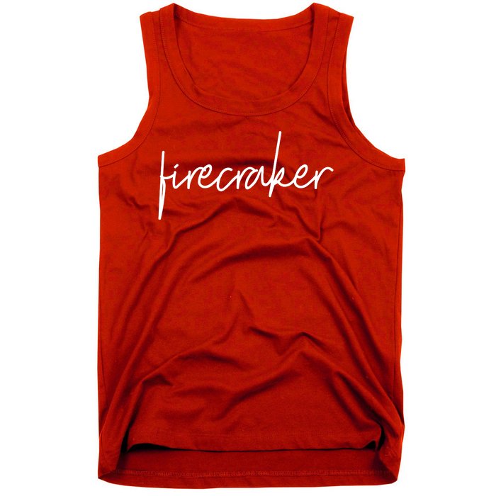 Firecracker 4th Of July Tank Top