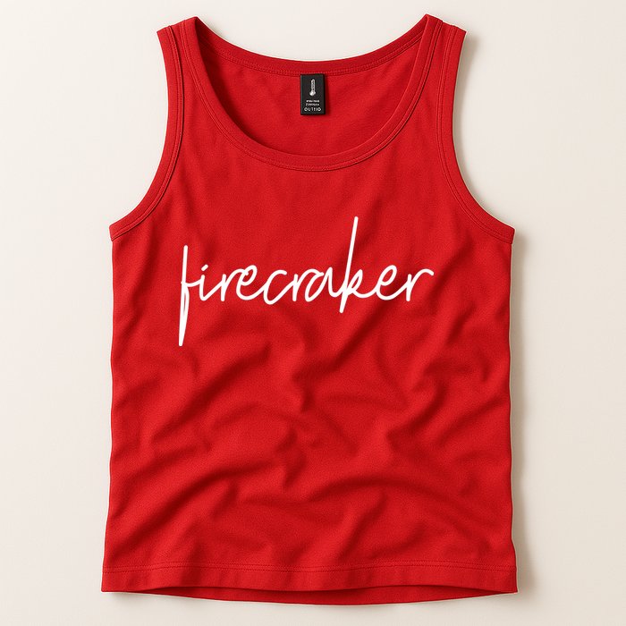 Firecracker 4th Of July Tank Top