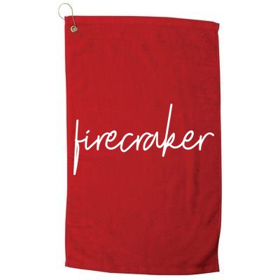 Firecracker 4th Of July Golf Towel