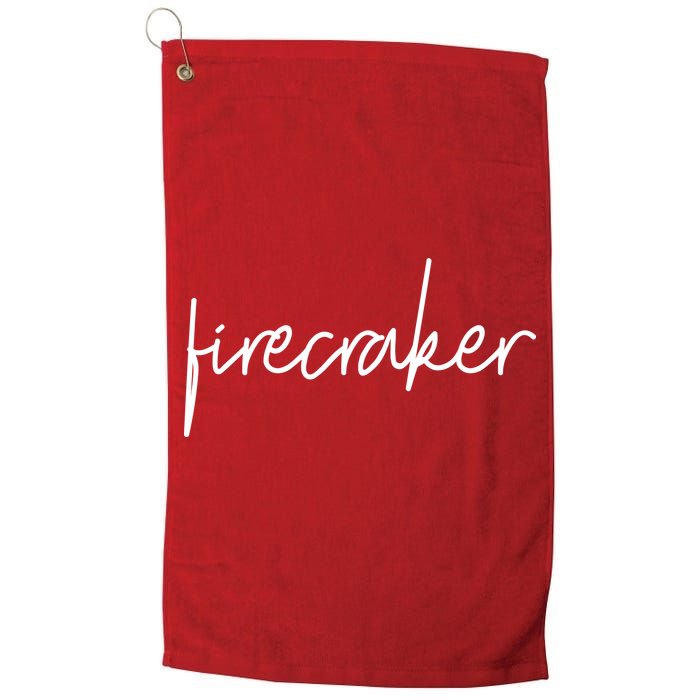 Firecracker 4th Of July Golf Towel