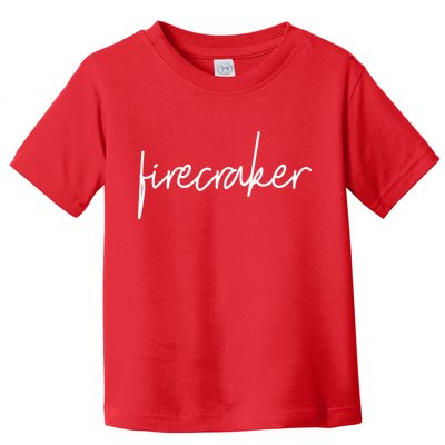 Firecracker 4th Of July Toddler T-Shirt