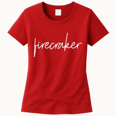 Firecracker 4th Of July Womens T-Shirt