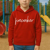 Firecracker 4th Of July Kids Hoodie