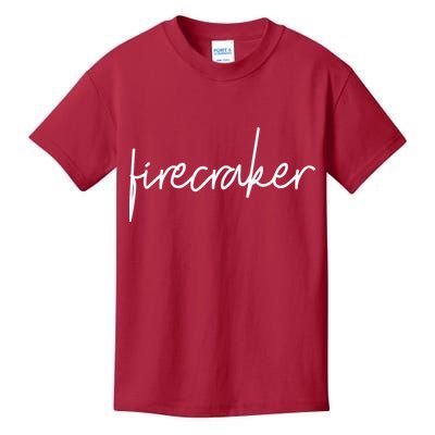 Firecracker 4th Of July Kids T-Shirt