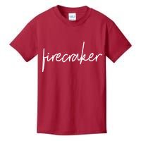 Firecracker 4th Of July Kids T-Shirt
