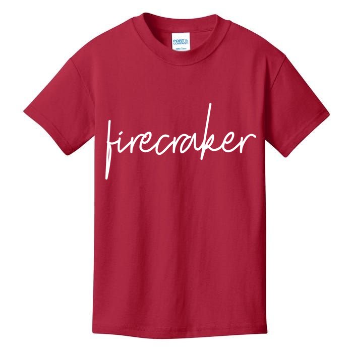 Firecracker 4th Of July Kids T-Shirt
