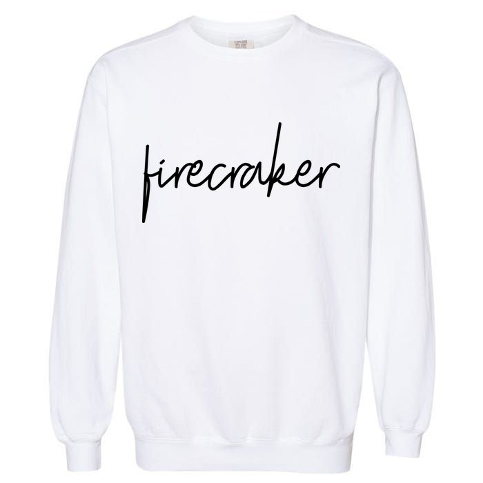 Firecracker 4th Of July Garment-Dyed Sweatshirt