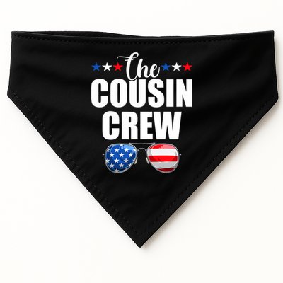 Family 4th Of July Matching Cousin Crew USA-Made Doggie Bandana