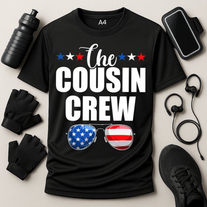 Family 4th Of July Matching Cousin Crew Cooling Performance Crew T-Shirt