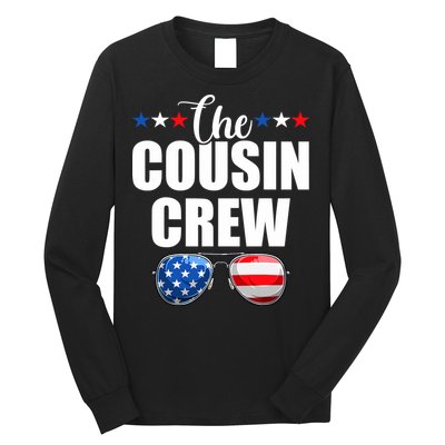 Family 4th Of July Matching Cousin Crew Long Sleeve Shirt
