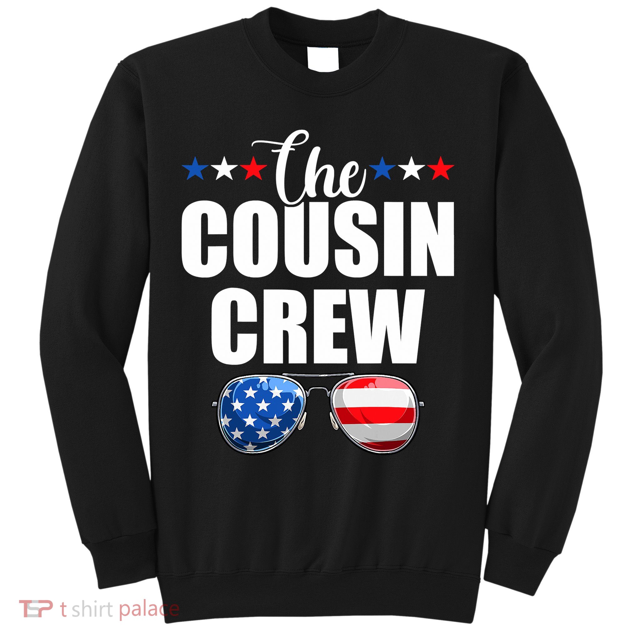 Family 4th Of July Matching Cousin Crew Sweatshirt
