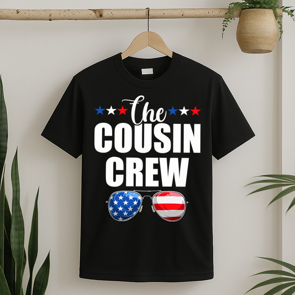 Family 4th Of July Matching Cousin Crew T-Shirt