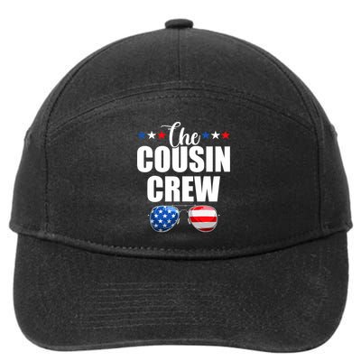 Family 4th Of July Matching Cousin Crew 7-Panel Snapback Hat