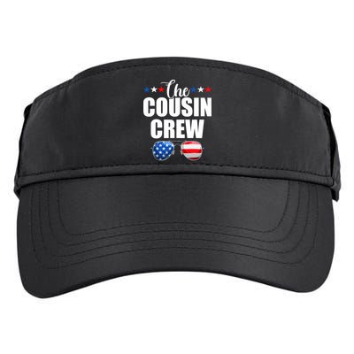 Family 4th Of July Matching Cousin Crew Adult Drive Performance Visor
