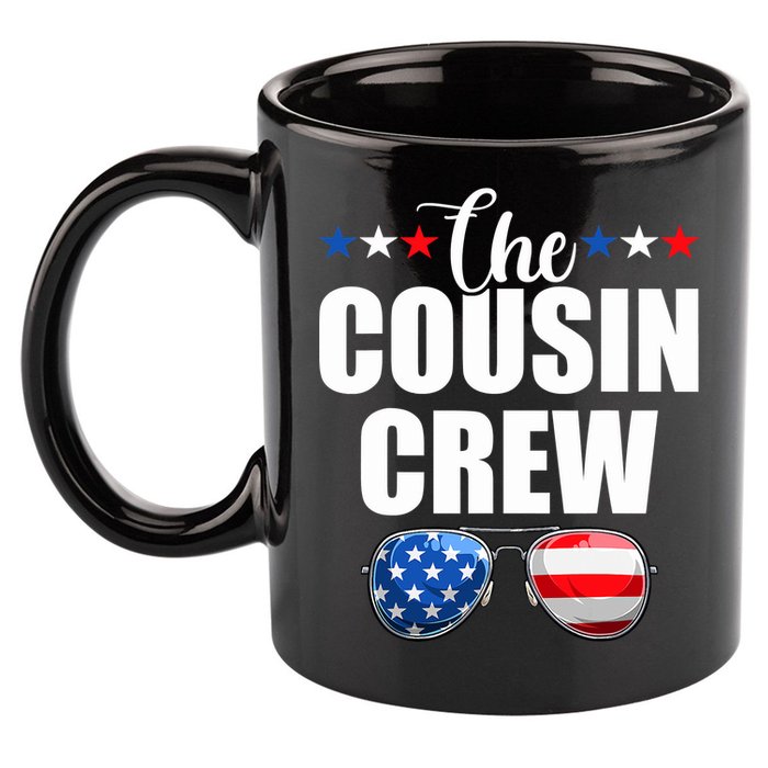 Family 4th Of July Matching Cousin Crew 11oz C Handle Ceramic Mug