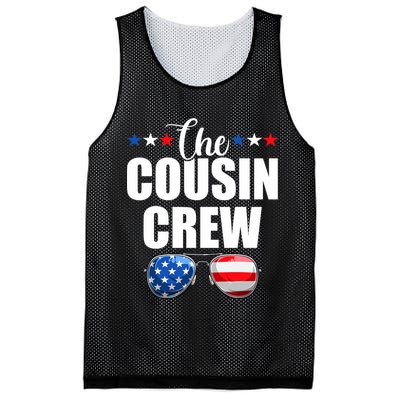 Family 4th Of July Matching Cousin Crew Mesh Reversible Basketball Jersey Tank