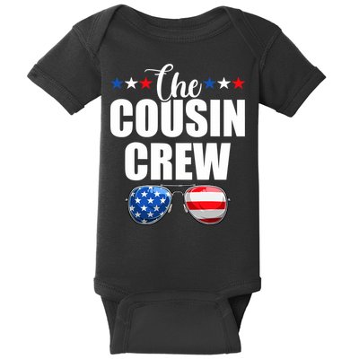 Family 4th Of July Matching Cousin Crew Baby Bodysuit