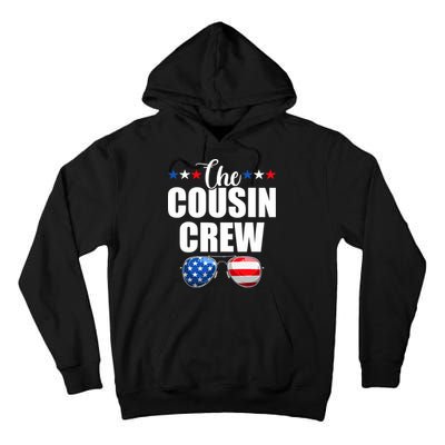 Family 4th Of July Matching Cousin Crew Tall Hoodie