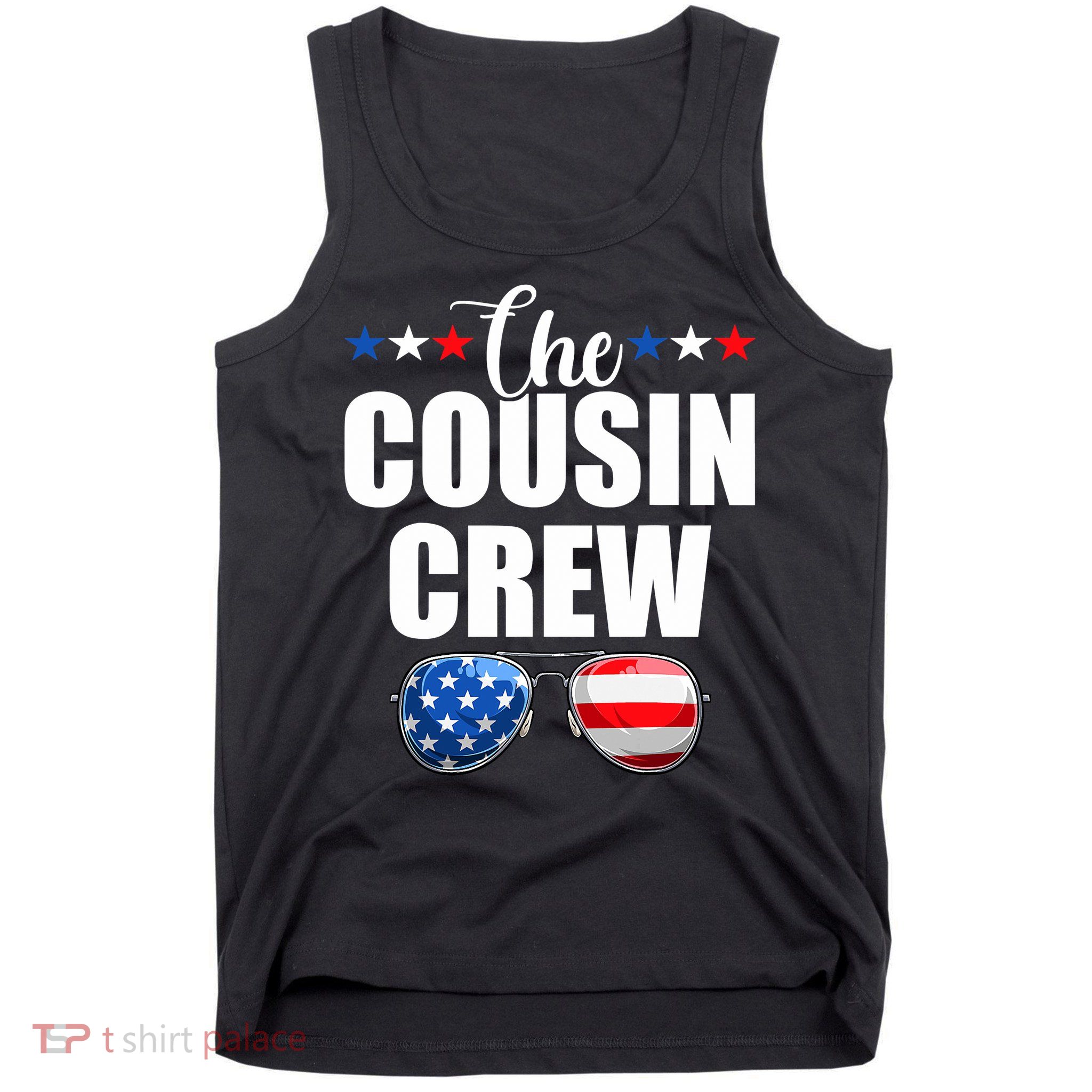 Family 4th Of July Matching Cousin Crew Tank Top