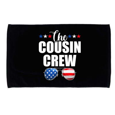 Family 4th Of July Matching Cousin Crew Microfiber Hand Towel