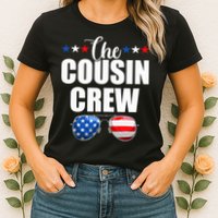 Family 4th Of July Matching Cousin Crew Womens T-Shirt