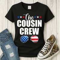 Family 4th Of July Matching Cousin Crew Womens T-Shirt