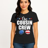 Family 4th Of July Matching Cousin Crew Womens T-Shirt