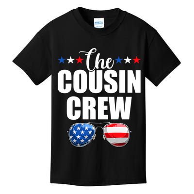 Family 4th Of July Matching Cousin Crew Kids T-Shirt