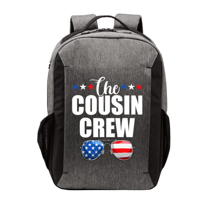 Family 4th Of July Matching Cousin Crew Vector Backpack