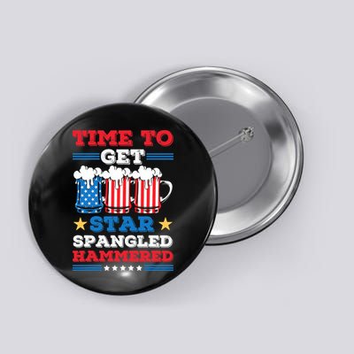 Funny 4th Of July Time To Get Star Spangled Hammered Button