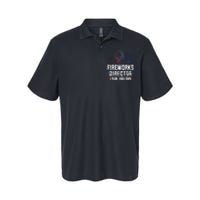 Funny 4th of July Fireworks director I run you run Softstyle Adult Sport Polo