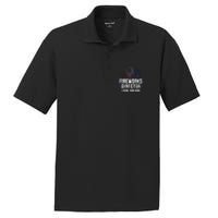 Funny 4th of July Fireworks director I run you run PosiCharge RacerMesh Polo