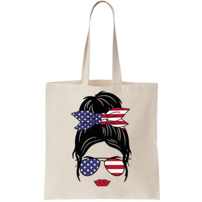 Funny 4th Of July Patriotic American Flag Fourth Of July Tote Bag