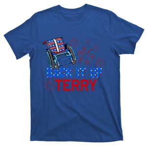 Funny 4th Of July Firework Back Up Terry Put It In Reverse Gift T-Shirt