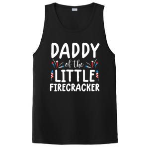 Funny 4th Of July Funny Gift Tee Daddy Little Firecracker Gift PosiCharge Competitor Tank